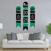 Big Dot of Happiness Green Grad - Best is Yet to Come - Hanging Vertical Paper Door Banners - 2025 Green Grad Party Wall Decor Kit- Indoor Door Decor - image 2 of 4