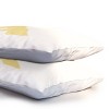 Deny Designs King April Lane Art Block Yellow Monogram A Microfiber Printed Pillow Sham - 3 of 3