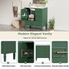 24"/30"/36"/42" Floating Bathroom Vanity Combo with Solid Surface Basin, Natural Oak Storage Cabinet, Modern Design - 2 of 4