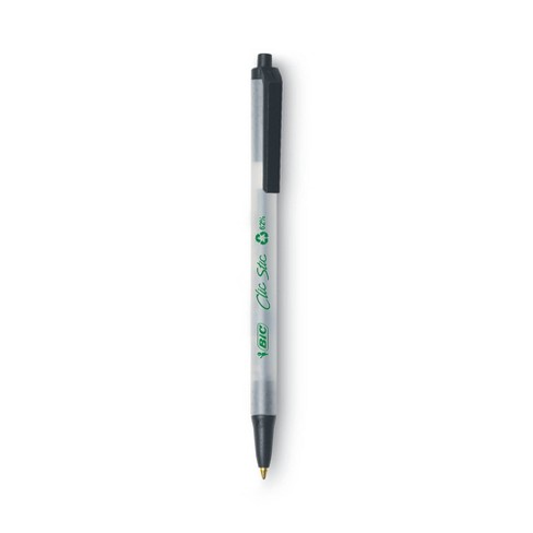 BIC Ecolutions 12pk Clic Stic Ballpoint Retractable Pen Black - image 1 of 2