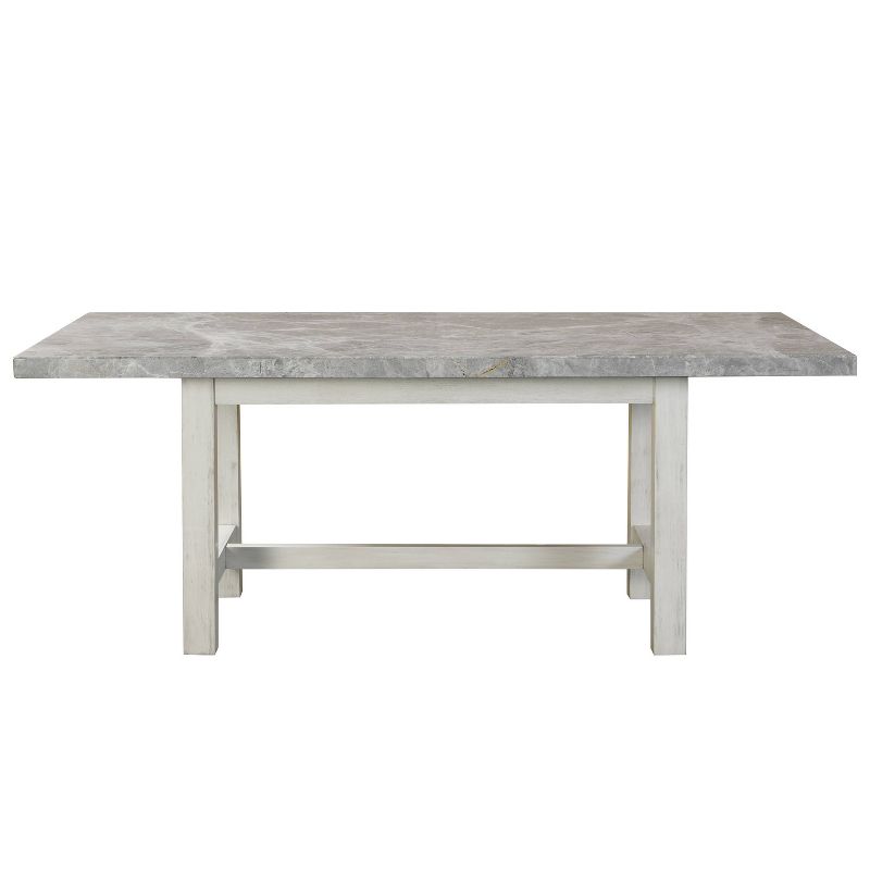 Canova Marble Top Dining Table White - Steve Silver Co., 3 of 7