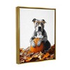 Stupell Industries Pit Bull Autumn Leaves, 17'' x 21'' - 3 of 4