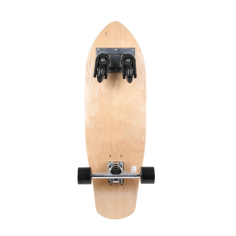 Swing Blade 31" - Cruiser Board Caster Board 7 Ply Maple Wood with ABEC-7 Bearings and Aluminum Trucks, 5 of 7