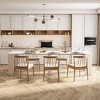 NicBex 20.08"-118.50" Multifunctional Extendable Console Dining Table for Kitchen, Small Space - 4 of 4