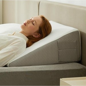BAFODE Wedge Pillow for Sleeping, Elevated Support Bed Wedge Pillow, Breathable Triangle Pillow Wedge Post Surgery with Washable Covers - 1 of 1