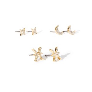 Soul Stacks Star Sign Mix & Match Earring Set - 1 of 2