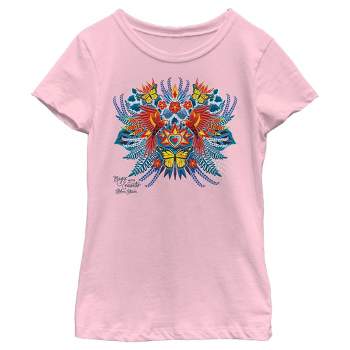 Girl's Encanto Tropical Mandala By Catalina Estrada T-Shirt