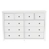 MOEPISY Modern White 10-Drawer Dresser for Bedroom - Ample Storage Wide Chest of Drawers - 3 of 4