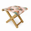 Marta Barragan Camarasa Flamingos Pattern with Cactus Folding Stool - Deny Designs - 2 of 3