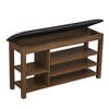 Lycvki 39.5 in. Adjustable Height Shoe Storage Bench - 4 of 4