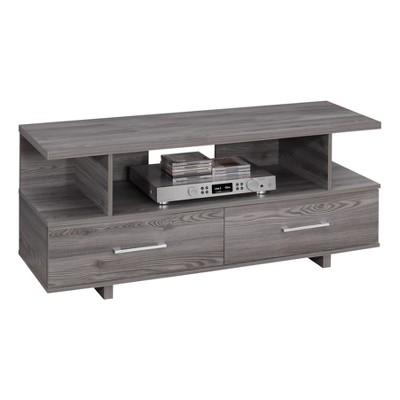 TV Stand for TVs up to 48" with Drawers Gray - EveryRoom