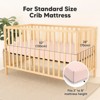 KeaBabies Isla Waterproof Crib Sheets for Boys, Girls, 2pk Baby Fitted Crib Sheet, Waterproof Crib Mattress Protector Sheets - 2 of 4
