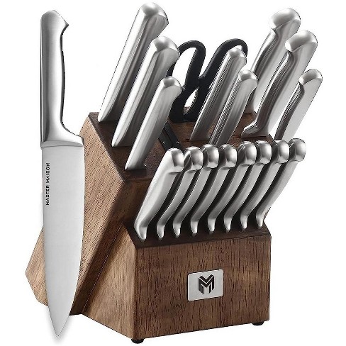 Supreme Series 19-pc High Carbon Stainless Steel Knife Set In Wood