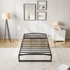 homfan Bed Frame Low Profile, Metal Platform Bed Frame, Mattress Foundation, No Box Spring Needed - 4 of 4