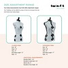 Dritz Petite Twin-Fit Dress Form - 3 of 4