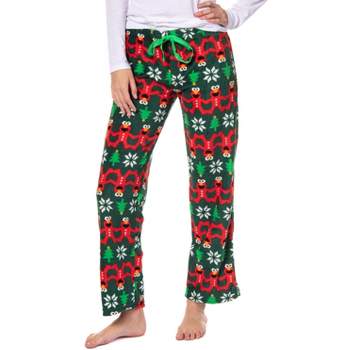 Just Love Womens Christmas Print Knit Jersey Pajama Pants - Winter Cotton  Pjs 6324-10122-s : Target