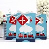 Big Dot of Happiness Railroad Party Crossing - Steam Train Birthday Party or Baby Shower Favor Boxes - Set of 12 - 3 of 4