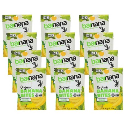 Barnana Organic Banana Bites - Case of 12/3.5 oz