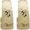 Women's Classics Women's Polished Gold Tone Hoop Earrings - 2 of 4