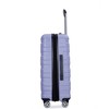 Wooakway 3 Piece Luggage Sets PC Lightweight & Durable Expandable Suitcase with Two Hooks - 2 of 4