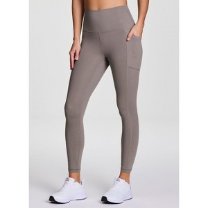 RBX Active Women's Tech Flex High Waisted Squat Proof 7/8 Leggings with Pockets - 1 of 4