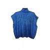 Women's Metallic Ribbed Sweater Tank Top - SHE + SKY - 2 of 2