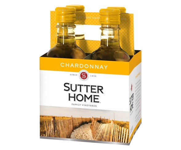 Sutter Home&#174; Chardonnay - 187mL Bottle