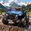 Jojoka 12V Kids Ride On Car, Electric Ride On Truck w/Parent Remote, Spring Suspension, Bluetooth Music, LED Light, 4.1Mph Max Speed - 3 of 4