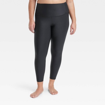 Women's Effortless Support High-rise 7/8 Leggings - All In Motion™ Black Xl  : Target