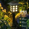GIGALUMI Warm White Solar Path Lights, Waterproof LED with 10-Hour Runtime for Gardens, Patios & Driveways - 2 of 4