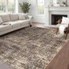 Area Rug, Washable Rug ¨C Ultra Soft Vintage Distressed Non-Slip Low Pile Stain-Resistant Throw Carpet for Living Room Bedroom Office - 2 of 4