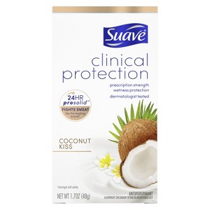 Suave Clinical Antiperspirant Deodorant Coconut Kiss, 1.7 oz - 1 of 3