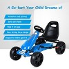 Infans Go Kart Kid Ride On Car Pedal Powered Car 4 Wheel Racer Stealth Christmas - 3 of 4