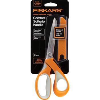 Fiskars RazorEdge Softgrip Fabric Scissors 8"