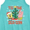 Girls' - SpongeBob SquarePants - Tis The Season Graphic Sleeveless Aline Dress - 2 of 4
