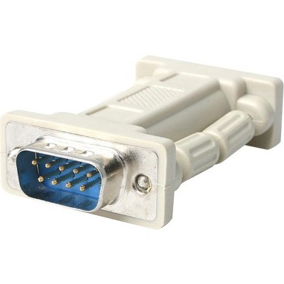 StarTech.com DB9 RS232 Serial Null Modem Adapter - M/F - 1 x DB-9 Male - 1 x DB-9 Female