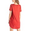 Hello Mello Women's Holiday Sleep Shirts V-Neck Lounge Nightgow - 3 of 4