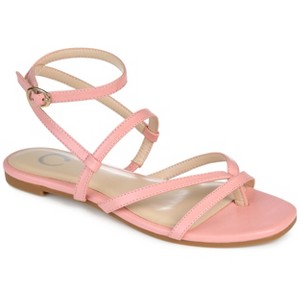 Journee Women's Serissa Flat Sandals - 1 of 4