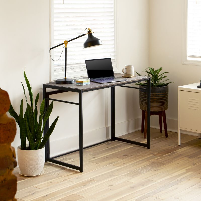 Flash Furniture Rustic Home Office Folding Computer Desk - 40", 3 of 18
