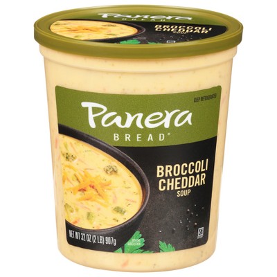 Panera Bread Broccoli Cheddar Soup - 32oz