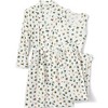 Lands' End Women's Brushed Cozy Waffle Jersey 3 Piece Pajama Set - Tank Top Pant and Robe - 3 of 4