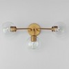 Maxim Lighting Knox 3 - Light Vanity in  Natural Aged Brass - 3 of 4
