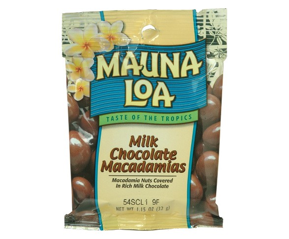Mauna Loa Milk Chocolate Macadamia's - 1.15oz