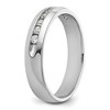 Black Bow Jewelry 4.5mm 14K White Gold 9-Stone 1/4 Ctw Lab Created Diamond Band - 3 of 4