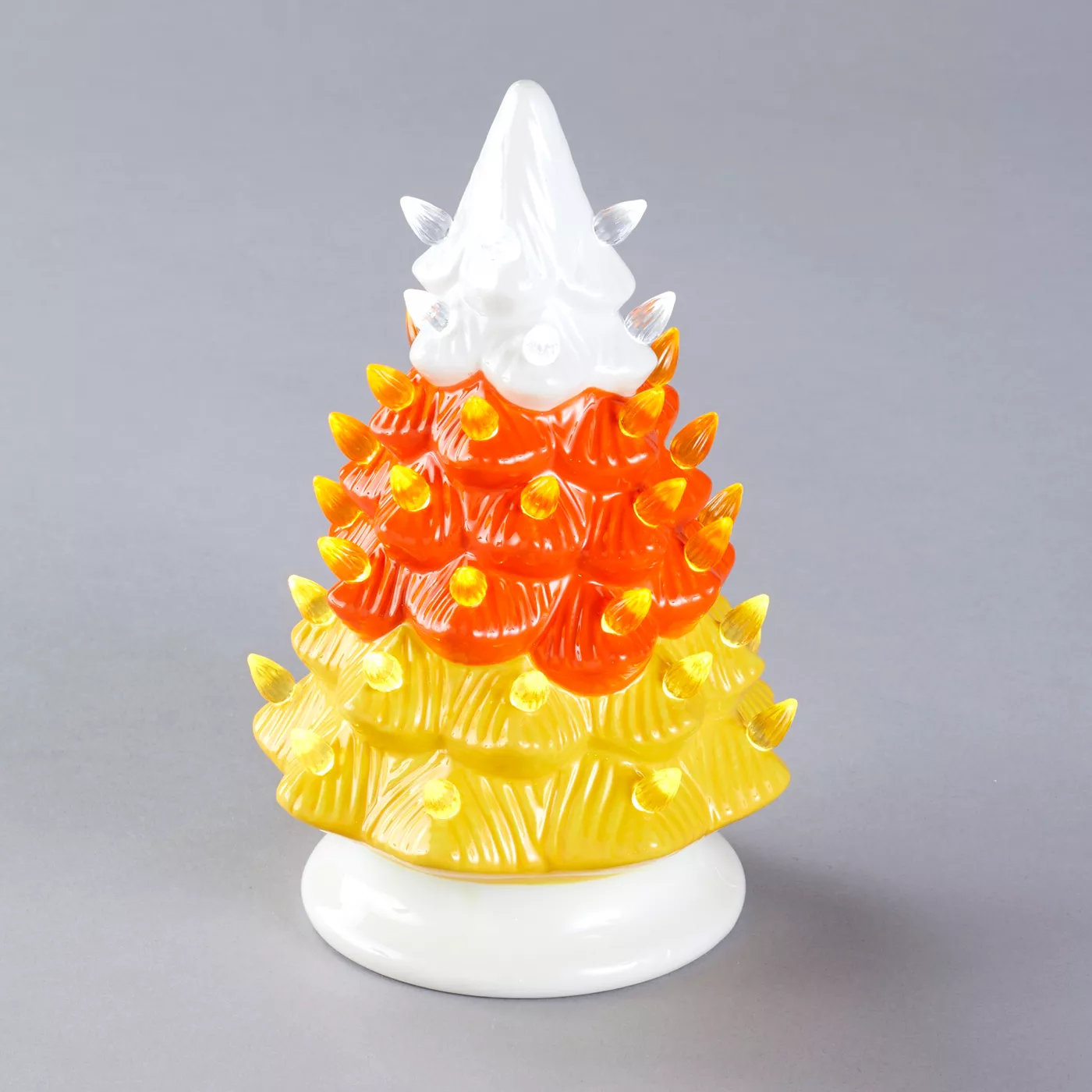 Lakeside Ceramic Tabletop Tree for Halloween, Thanksgiving - Vintage Table Light - image 1 of 3