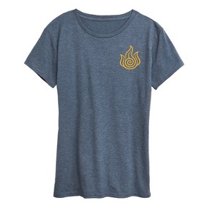 Women's - Avatar: The Last Airbender - Fire Nation Short Sleeve Graphic T-Shirt - 1 of 4