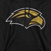 University Of Southern Mississippi Official Distressed Primary Logo Adult Pull-Over Hoodie - 2 of 4