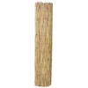 vidaXL Garden Reed Fence 39.4"x393.7" - 3 of 4