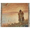 Manual Woodworkers Inspirational Tapestry Throw Blanket 50 x 60 – In The World But Not of The World - 2 of 3