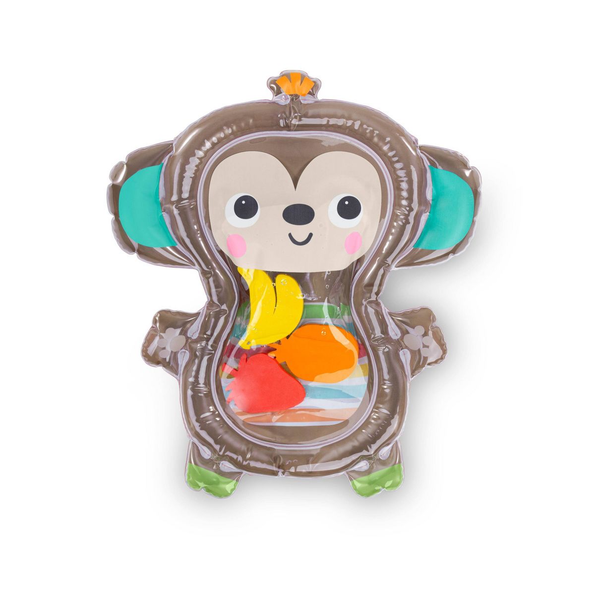 Bright Starts Hungry Monkey Water Baby Playmat for Newborns
